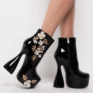 Azalea Wang Platform Bootie
